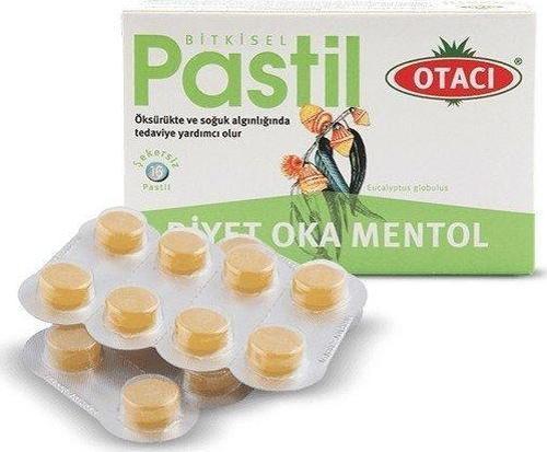 Bitkisel  Oka Mentol 16 Pastil