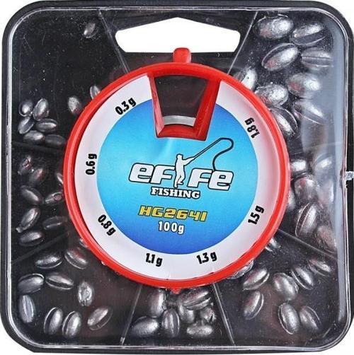Elips Kutu Kıstırma Kurşunu 100g Plastik Kutulu Yarma Kurşun