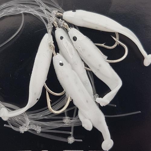 Raglu Bait Worm 3cm Kurt Çapari Beyaz HG3405