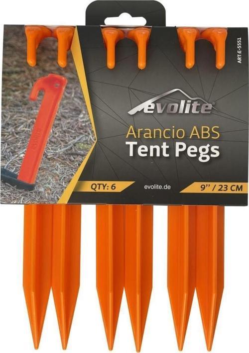 Arancio ABS 23cm Plastik Çadır Kazığı 6 ad.