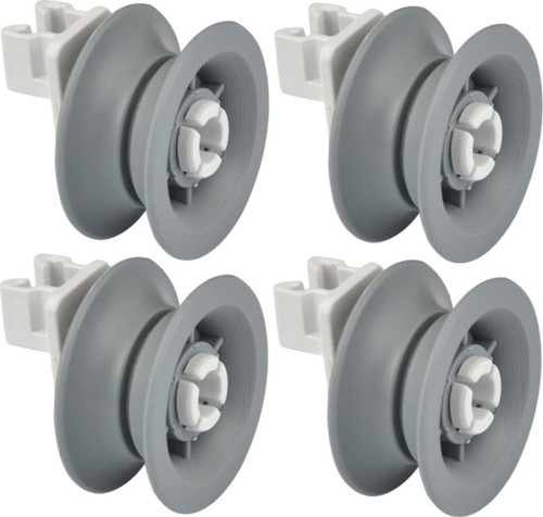 Bosch İle Uyumlu SGV46M03EU Bulaşık Makinesi Sepet Tekerleği ÜST Teker 4 Adet