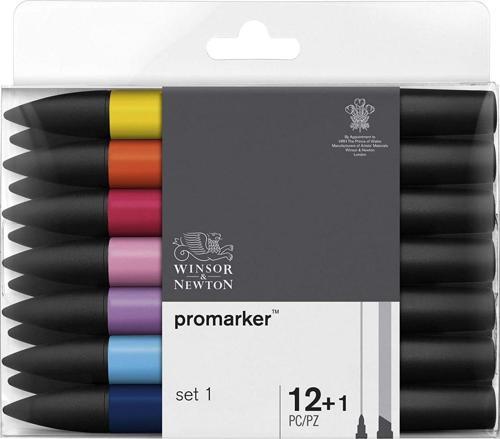Winsor Newton Promarker 12'li Set 1