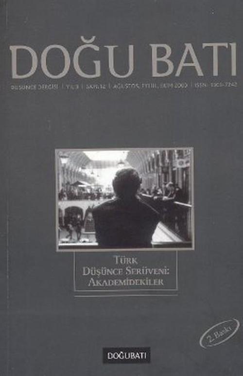 Doğu Batı Düşünce Dergisi Sayı: 12 - Akademidekiler