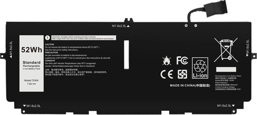 Dell XPS 13 9310 ile Uyumlu Notebook Bataryası Pili