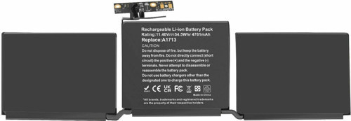 Apple MacBook Pro 13" A1708 (Late 2016) ile Uyumlu Notebook Bataryası Pili