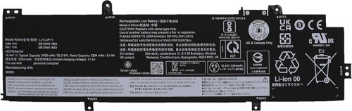 Lenovo ThinkPad T14 Gen 4 L21L4P71 ile Uyumlu Notebook Batarya Pili
