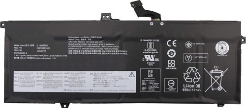 Lenovo ThinkPad X13 (Type 20T2, 20T3, 20UF, 20UG) ile Uyumlu Notebook Batarya Pili