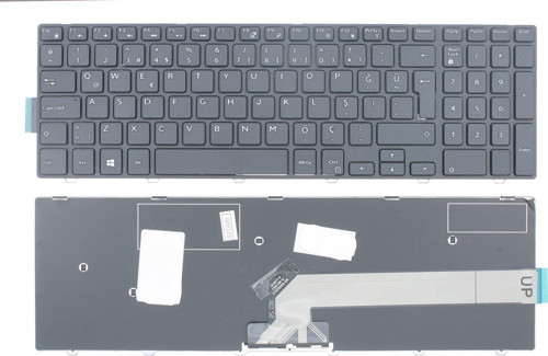 Dell inspiron 3542 ile Uyumlu Notebook Klavyesi - Siyah - TR