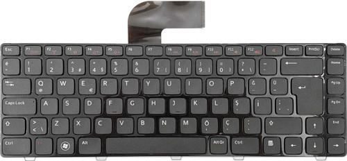 Dell Inspiron M5040 ile Uyumlu Notebook Klavyesi - Siyah - TR