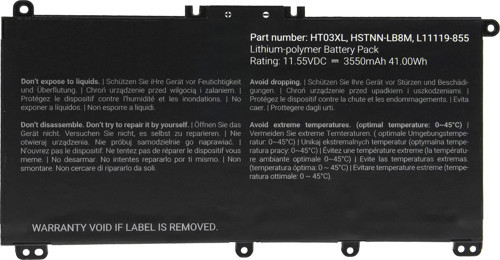 Hp ile Uyumlu 15s-fq, 15s-fq000, 15s-fq100, 15s-fq200 Notebook Batarya Pil
