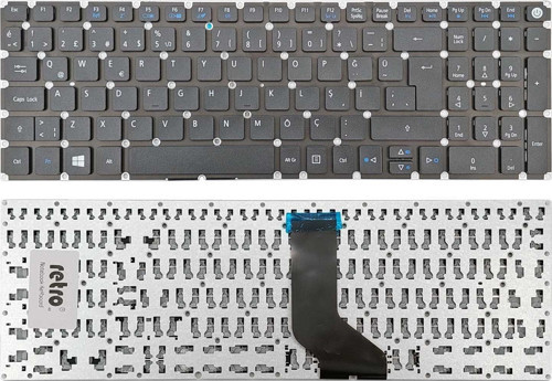 Acer Aspire 3 A315-51 ile Uyumlu Notebook Klavye - Siyah - TR