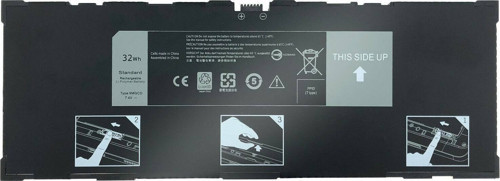 Dell Venue 11 Pro (5130), 9MGCD Tablet ile Uyumlu Notebook Bataryası Pili