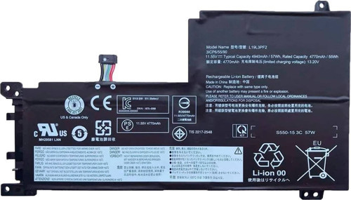 Lenovo IdeaPad 5-15IIL05 ile Uyumlu Notebook Batarya Pili - Ver.1 - 3 Cell (L19L3PF2)