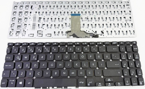 Asus D515d D515 D509dl D509dj D509da D509d D509ba ile Uyumlu Notebook Klavye - Tuş Takımı / Siyah - TR