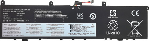 Lenovo ThinkPad P1 Gen 1 L17C4P72 RLL-156 ile Uyumlu Notebook Bataryası Pili