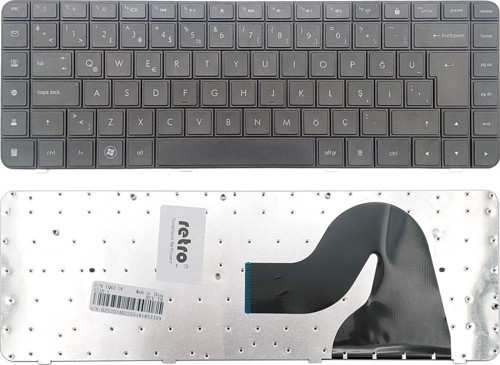 Hp G62 ile Uyumlu Notebook Klavyesi - Siyah - TR