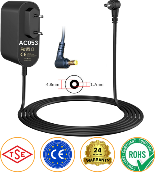 Dyson V12 30.45V 1100mA 33.5W Şarjlı Süpürge Adaptörü RPA-AC056