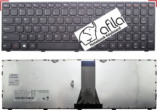 Lenovo G50-70, G5070, Z50-70 Notebook Klavye - Tuş Takımı, Siyah TR / KL0401GZ