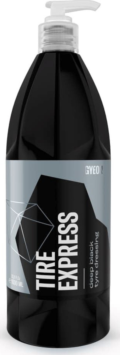 Q²M Tire Express Lastik Parlatıcı ve Koruyucu 1000 ML Su Bazlı Jel Oto Lastik Cilası