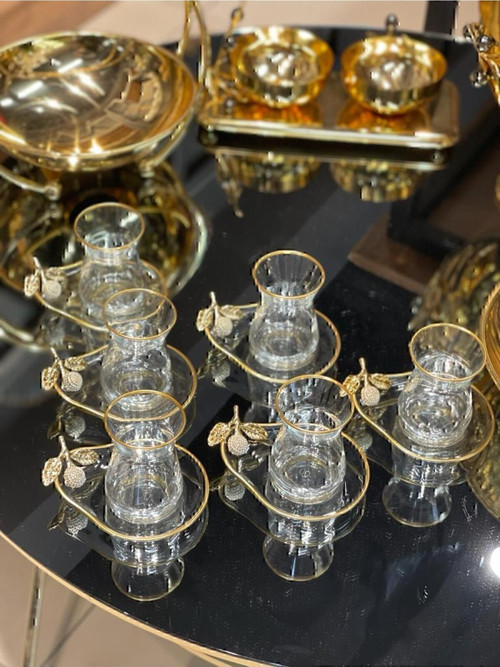 Elta Collection Paşabahçe Özel Seri 6'Lı Çay Seti , Çay Takımı , Hediyelik , Çeyizlik