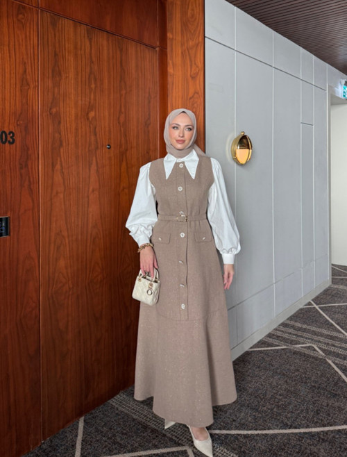 Yeni Sezon Kadın Premium Lüx Kalite Elbise (Gömlek Dahildir)