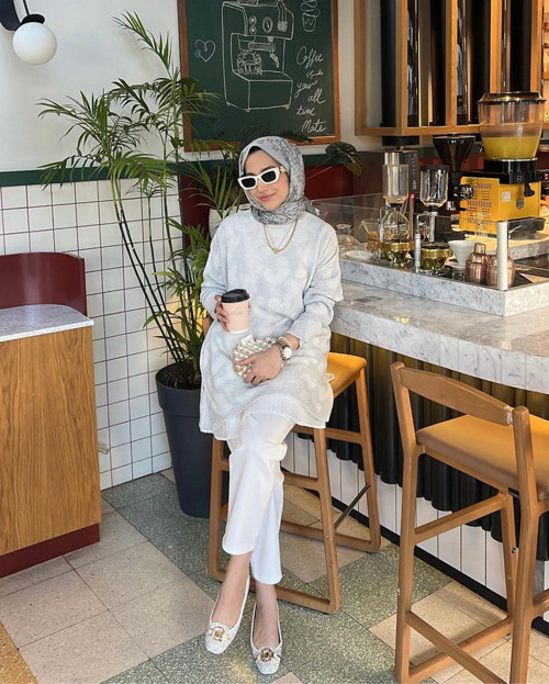 Kadın Yeni Sezon Premium Kalite Simli Merserize Kazak