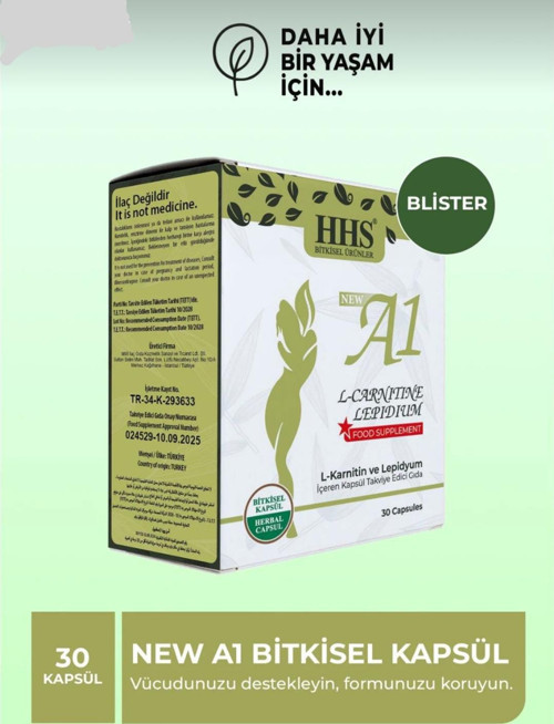 Bitkisel Ürünler HHS NEW A1 30 BLİSTER KAPSÜL
