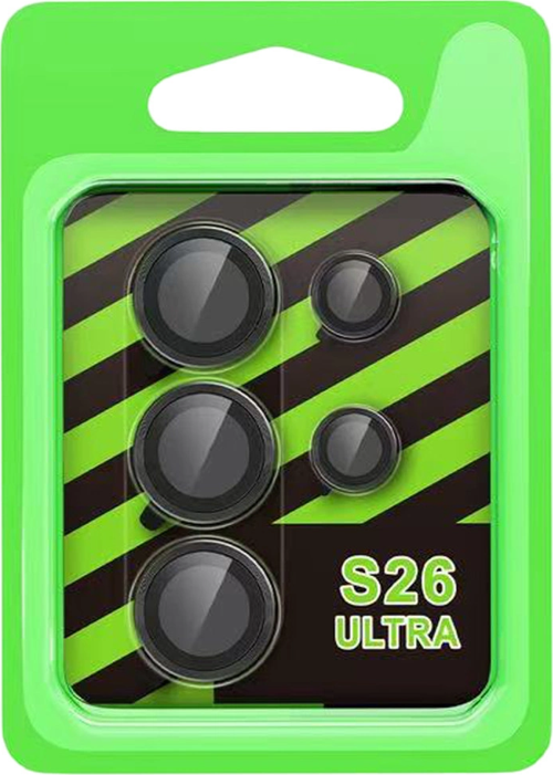 Samsung Galaxy S26 Ultra Raze Metal Kamera Lens - Siyah