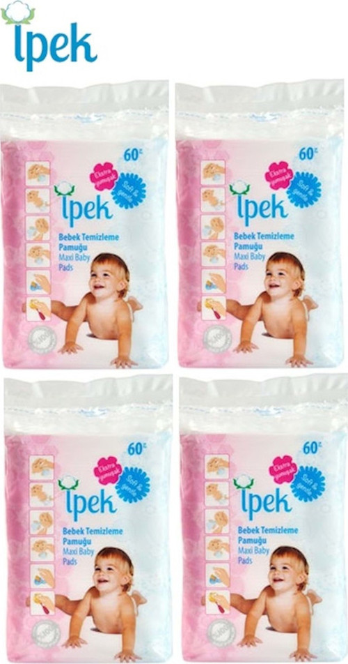 Hidrofil Maxi Bebek Pedi 60'lı (4'lü Paket)