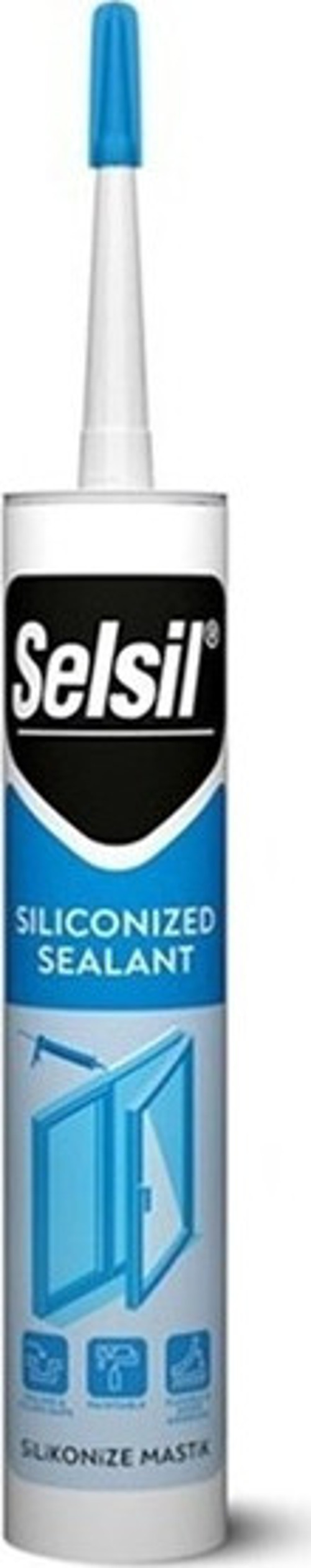 Silikonize Mastik Beyaz