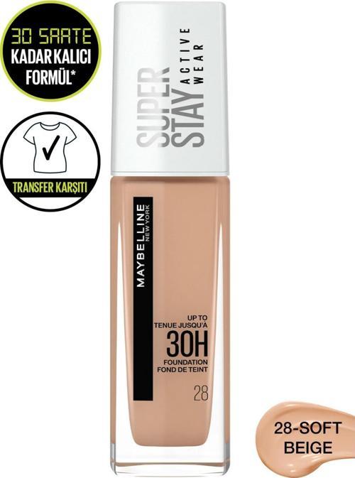 Superstay Active Wear Fondöten - 28 Soft Beige
