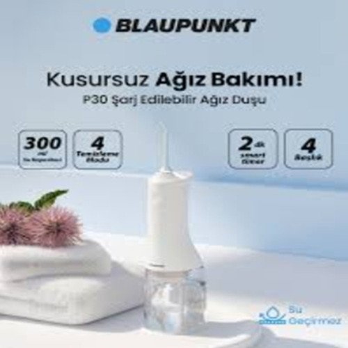 P30 Şarjlı Ağız Duşu Beyaz
