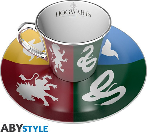 Harry Potter - Mirror Fincan & Plate Set - Sorted - Mmp005