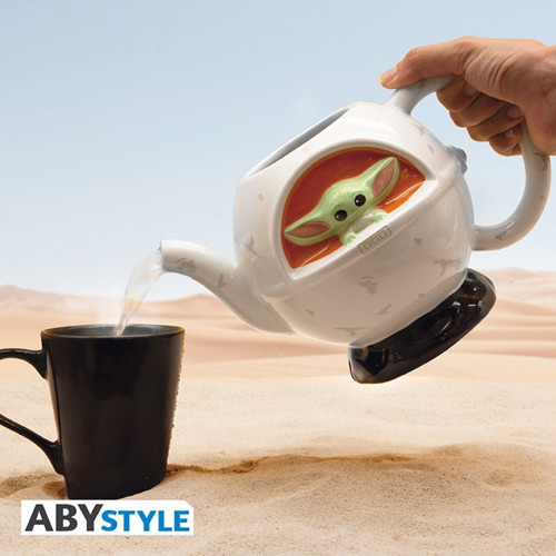 The Mandalorıan - Teapot - Grogu Spaceship - Çay Seti - Abytab062