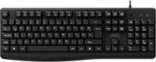 AOC KB120B-62 F Tuş Dizilimli USB Kablolu Klavye