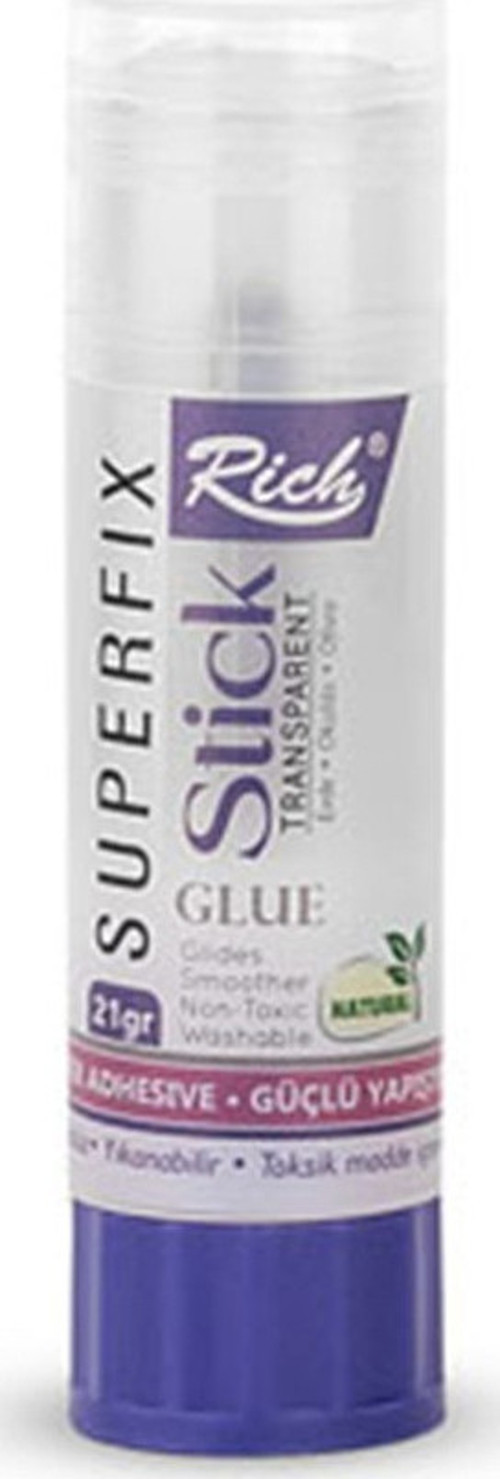 Süperfix Şeffaf Stick Yapıştırıcı 21 GR