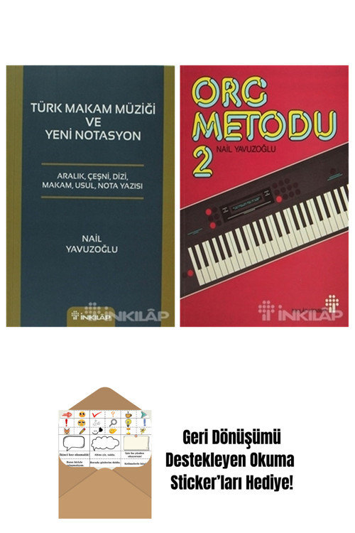 Nail Yavuzoğlu 2 Kitap Seti + Okuma Sticker'Ları