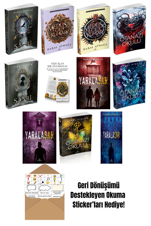Maral Atmaca 11 Kitap Seti + Okuma Sticker'Ları