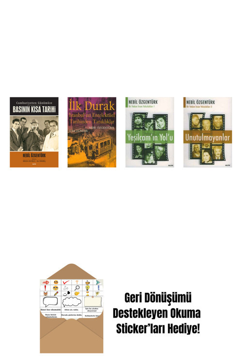 Nebil Özgentürk 4 Kitap Set + Okuma Sticker'Ları