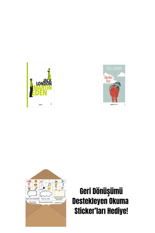Martin Eden + Âdem'Den Önce + Okuma Sticker'Ları
