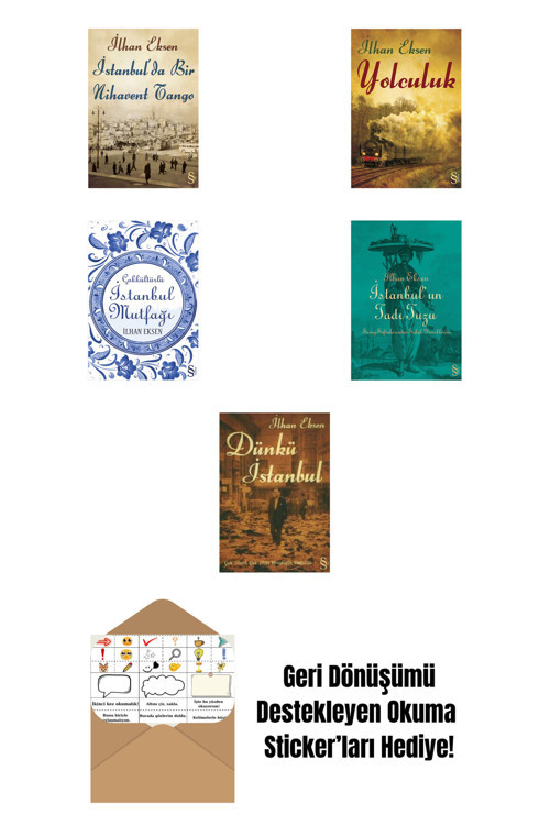 İlhan Eksen 5 Kitap Set + Okuma Sticker'Ları