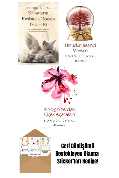 Songül Ünsal 3 Kitap Seti + Okuma Sticker'Ları
