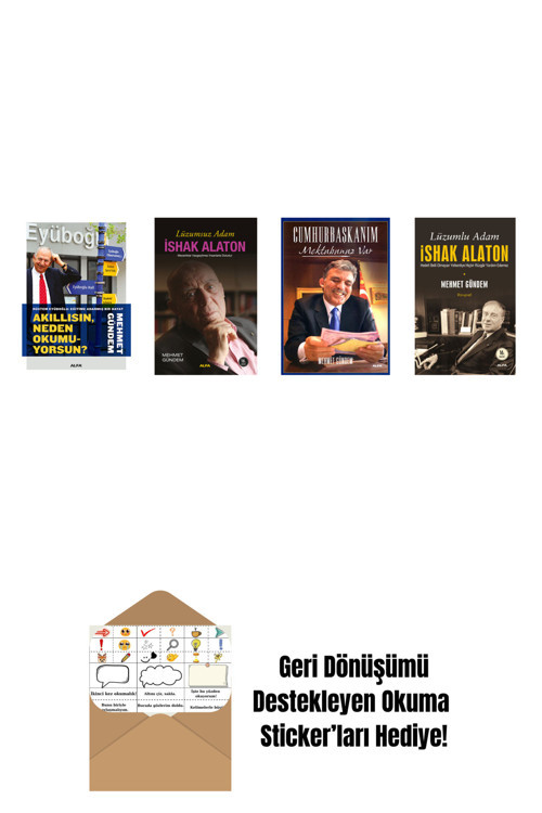 Mehmet Gündem 4 Kitap Set + Okuma Sticker'Ları
