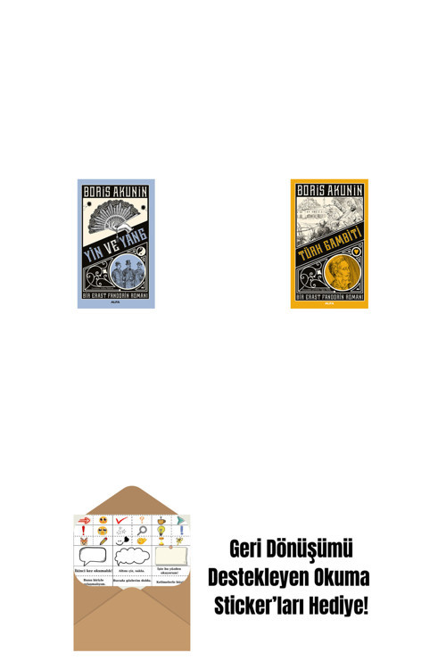 Yin Ve Yang + Türk Gambiti + Okuma Sticker'Ları