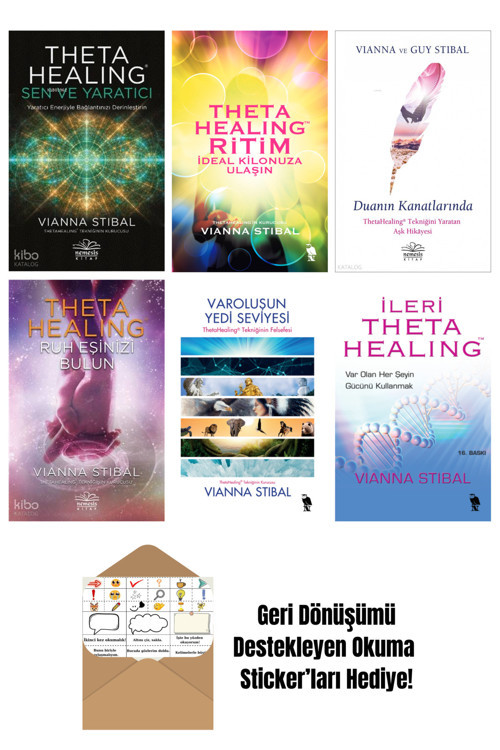 Vianna Stibal 6 Kitap Seti + Okuma Sticker'Ları