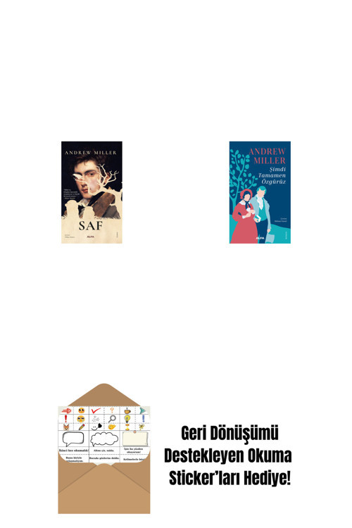 Saf + Şimdi Tamamen Özgürüz + Okuma Sticker'Ları