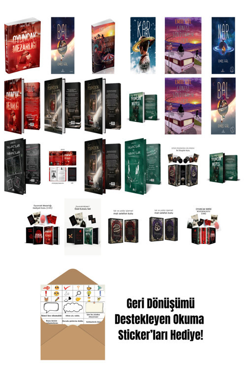 Emre Gül 23 Kitap Seti + Okuma Sticker'Ları