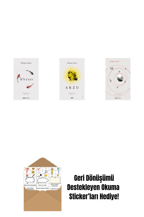 Altyazı + Arzu + Merkez + Okuma Sticker'Ları