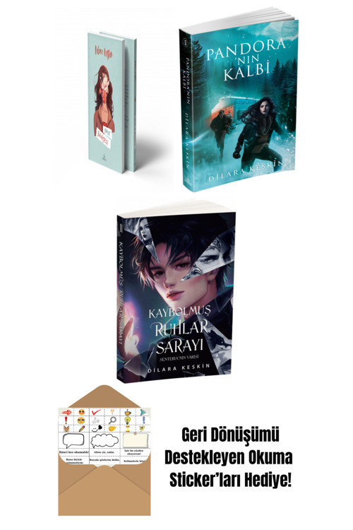 Dilara Keskin 3 Kitap Seti + Okuma Sticker'Ları