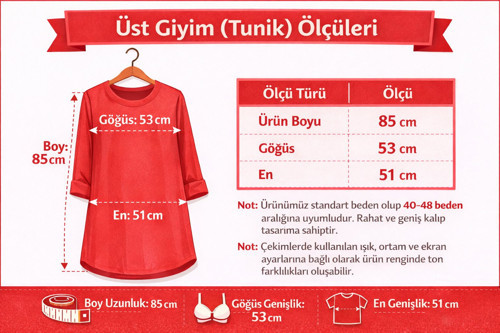 Kadın Merserize Saç Örgü Standart Tunik Kazak